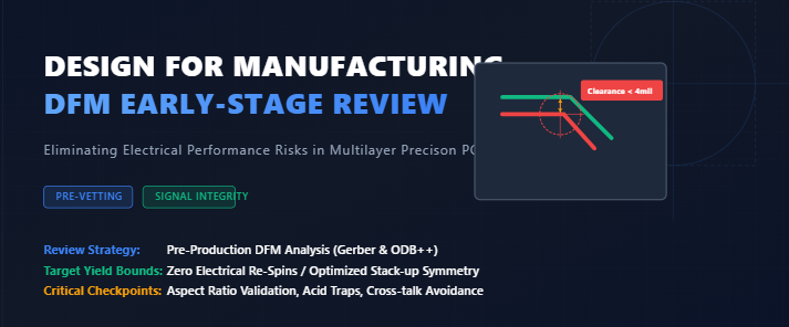 Derniers blogs de l'entreprise sur Design for Manufacturing: Reducing Electrical Risks in Multilayer PCBs through Early-Stage DFM Feedback