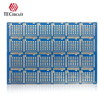 acheter FR4 RIGID PCB 4 côtés 6 couches PCB Half Cut Slot Immersion Or 2u fabrication en ligne