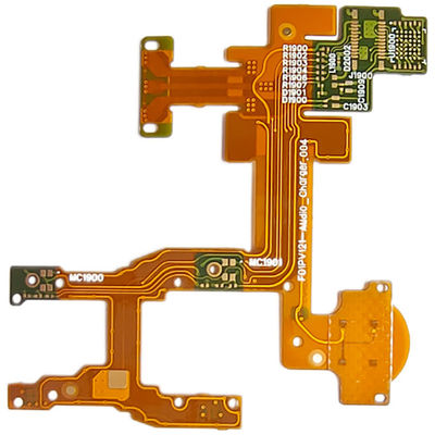 Rigoureux et flexible PCB Board Circuit imprimé flexible immersion Finition dorée